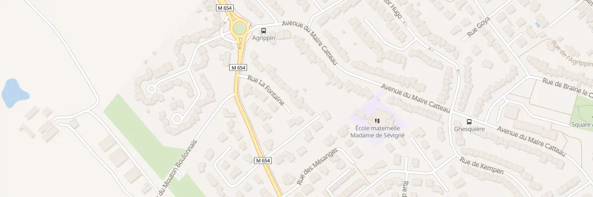 Plan du 19 Rue La Fontaine à Wambrechies