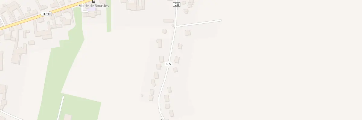 Plan du 34 Rue d’Hostein à Boursies
