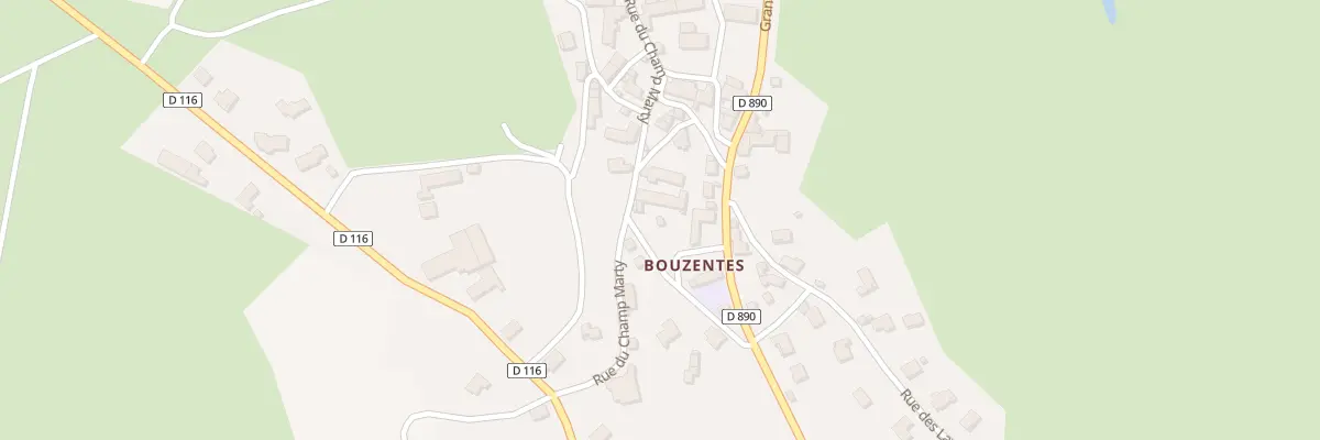 Plan du 5050 Bouzentes à Villedieu