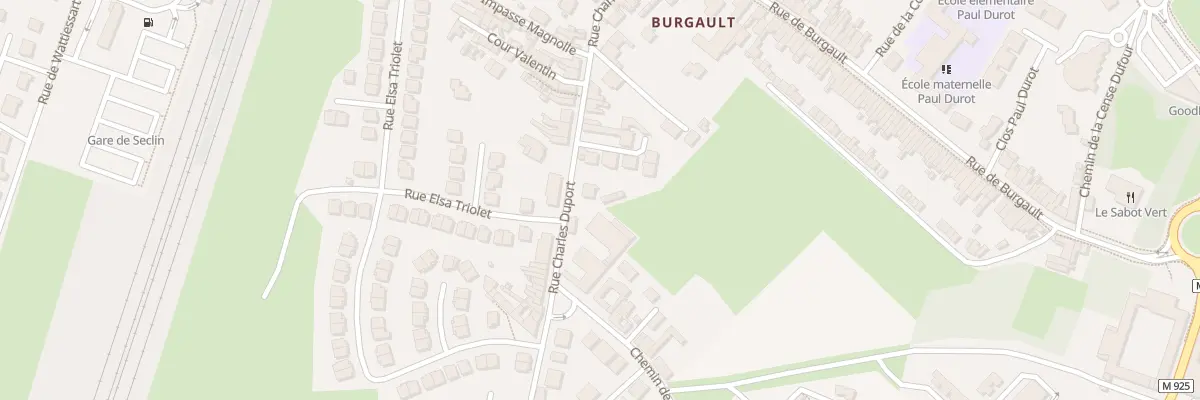Plan du 29 Rue Charles Duport à Seclin