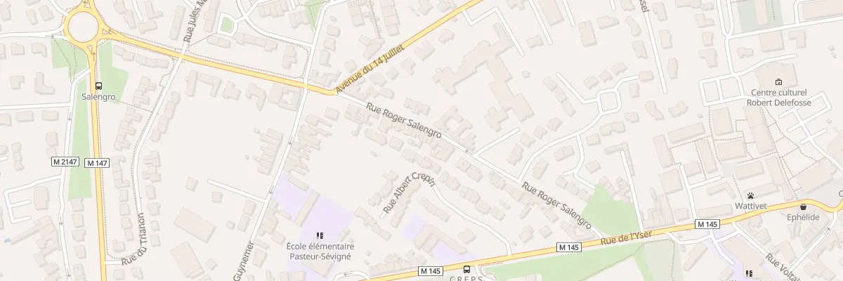 Plan du 49 Rue Roger Salengro à Wattignies