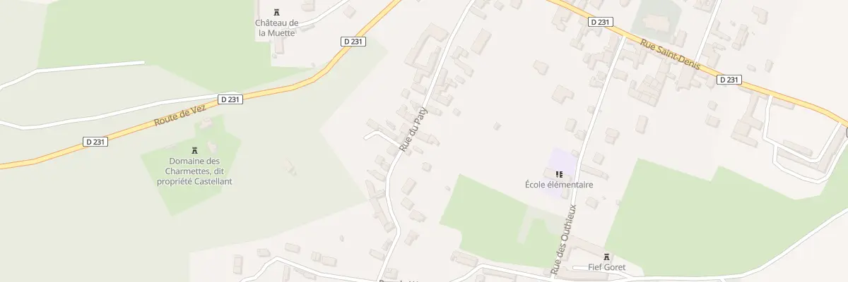 Plan du 17 Rue du Paty à Largny-sur-Automne