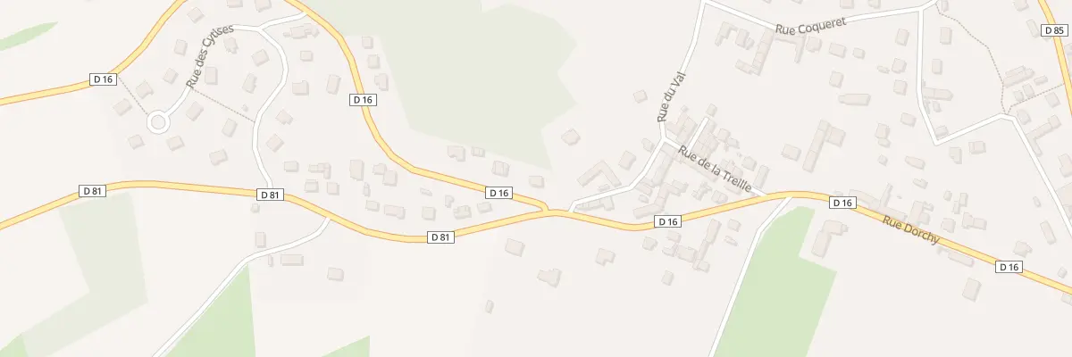 Plan du 2 Rue de Tracy à Attichy