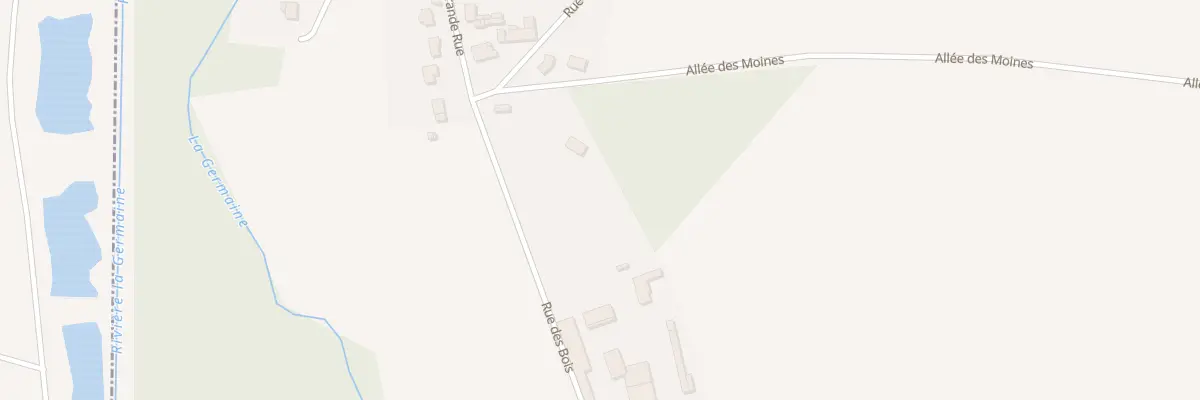 Plan du 4 All des Moines à Sancourt