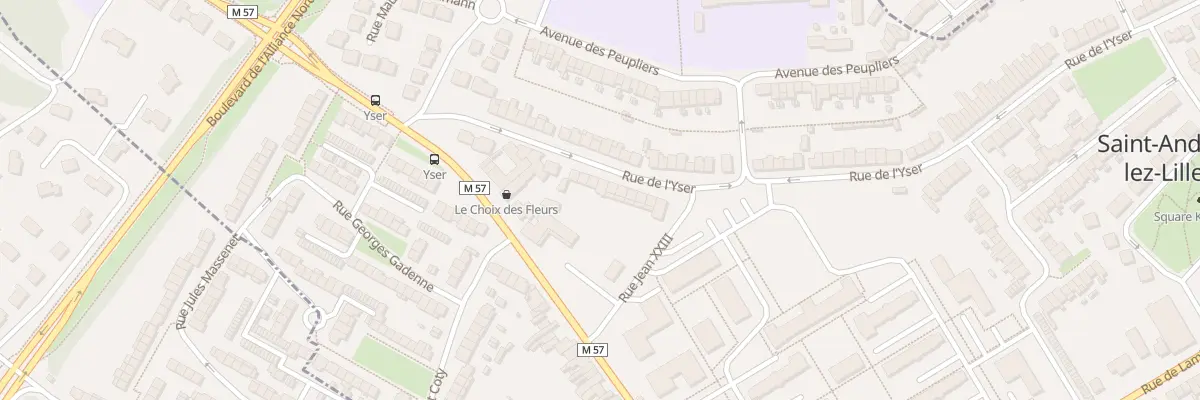 Plan du 133 Rue de l’Yser à Saint-André-lez-Lille