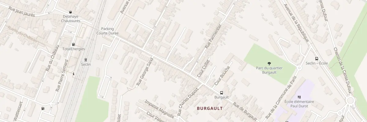 Plan du 59 Rue de Burgault à Seclin