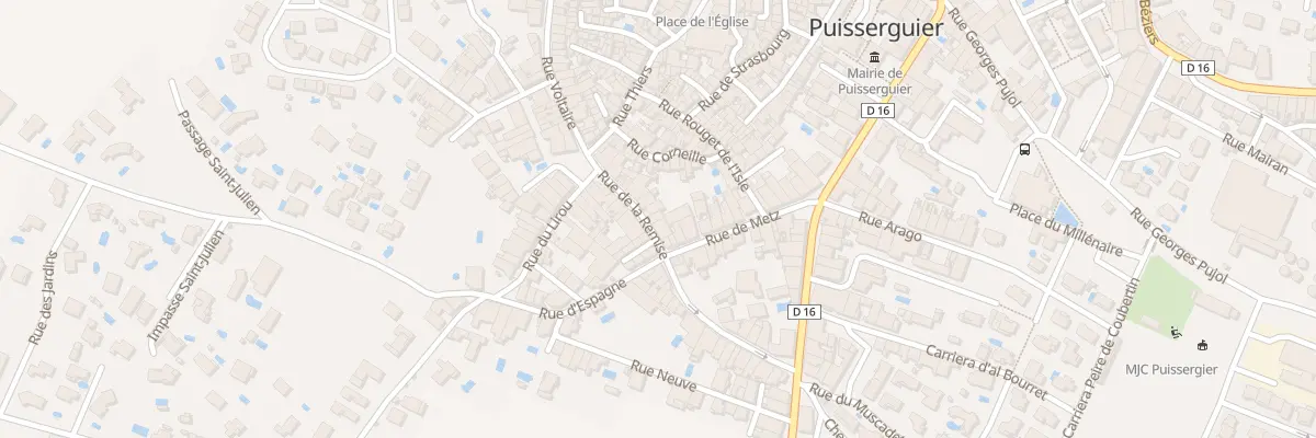 Plan du 24 Rue de la Remise à Puisserguier