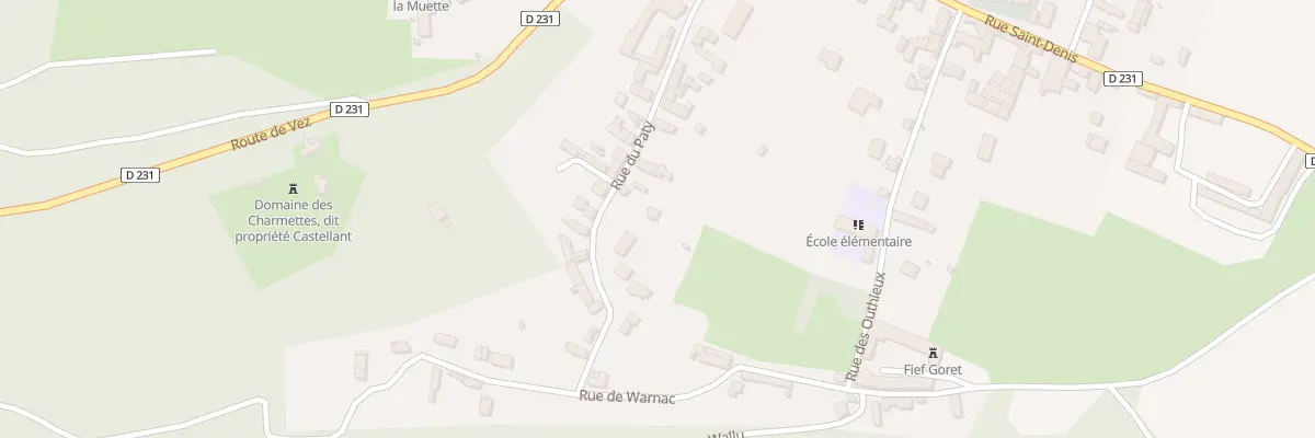 Plan du 21 Rue du Paty à Largny-sur-Automne