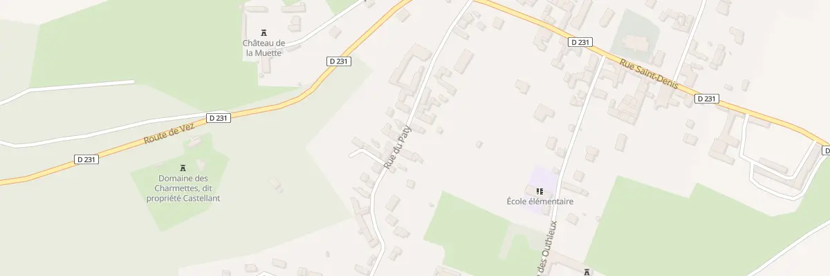 Plan du 15 Rue du Paty à Largny-sur-Automne