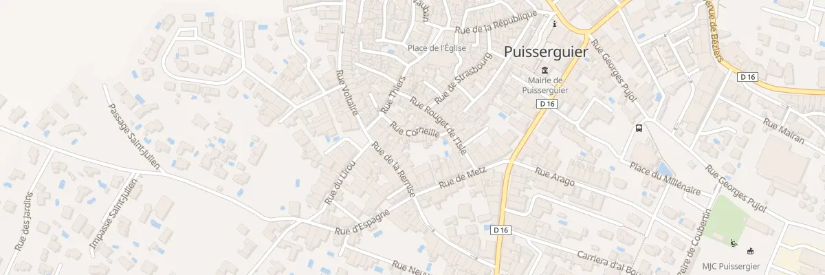 Plan du 9B Rue Corneille à Puisserguier