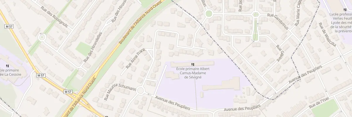 Plan du 32 Rue Suzanne Lannoy-Blin à Saint-André-lez-Lille