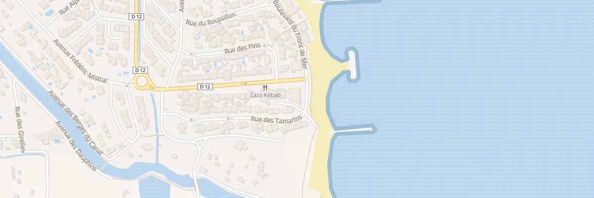 Plan du 16 Bd du Front de Mer à Sainte-Marie-la-Mer