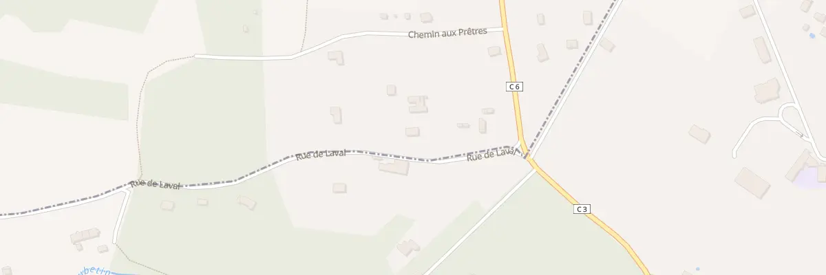 Plan du 10 Rue de Laval à Mauperthuis