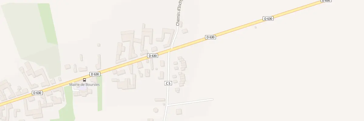Plan du 4 Rue d’Hostein à Boursies