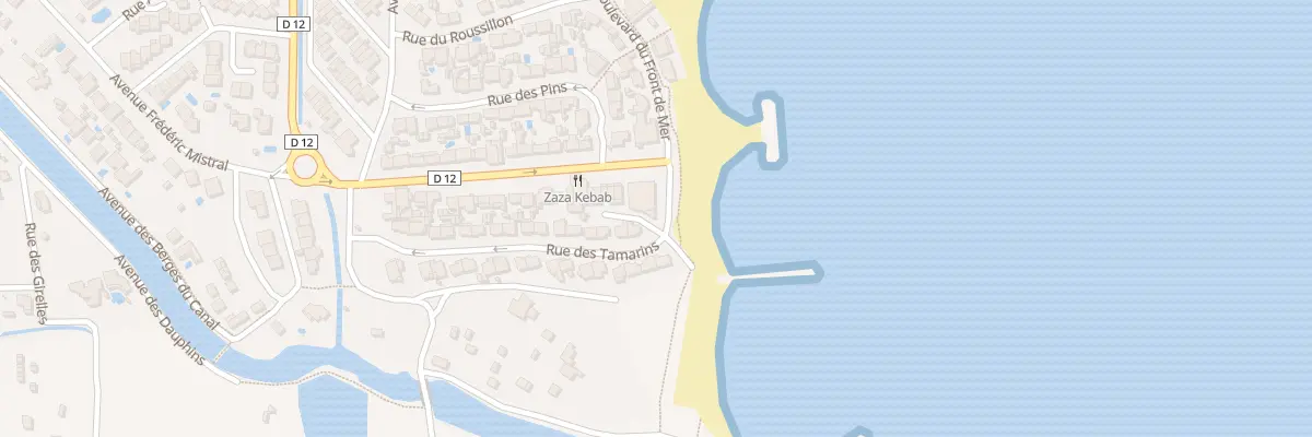Plan du 1 Imp Christophe Colomb à Sainte-Marie-la-Mer