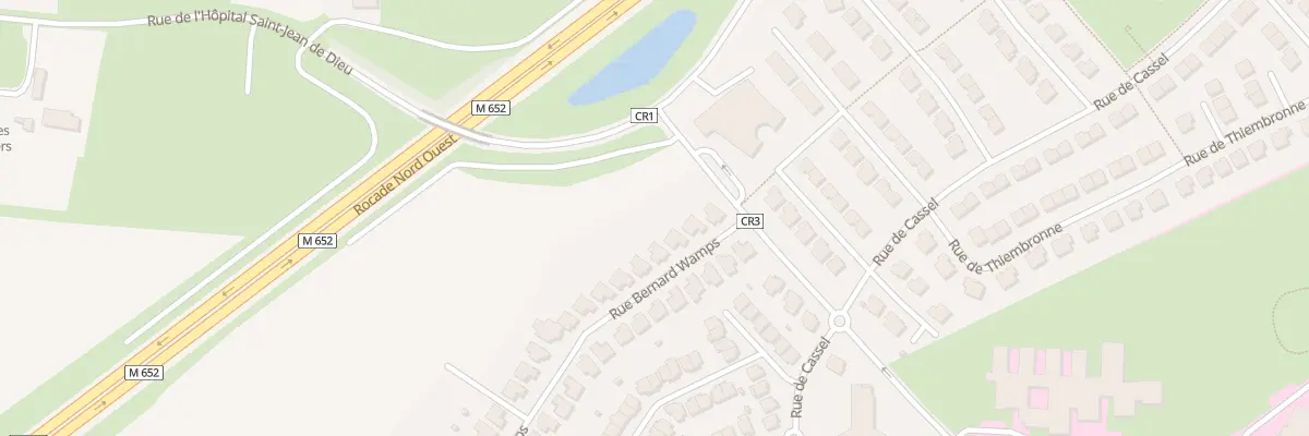 Plan du 69 Rue Bernard Wamps à Marquette-lez-Lille