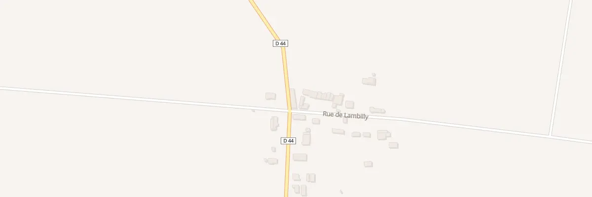 Plan du 1 Rue de Lambilly à Pierre-Levée