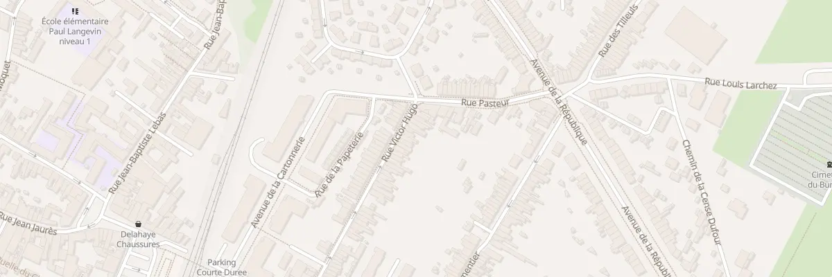 Plan du 78 Rue Victor Hugo à Seclin