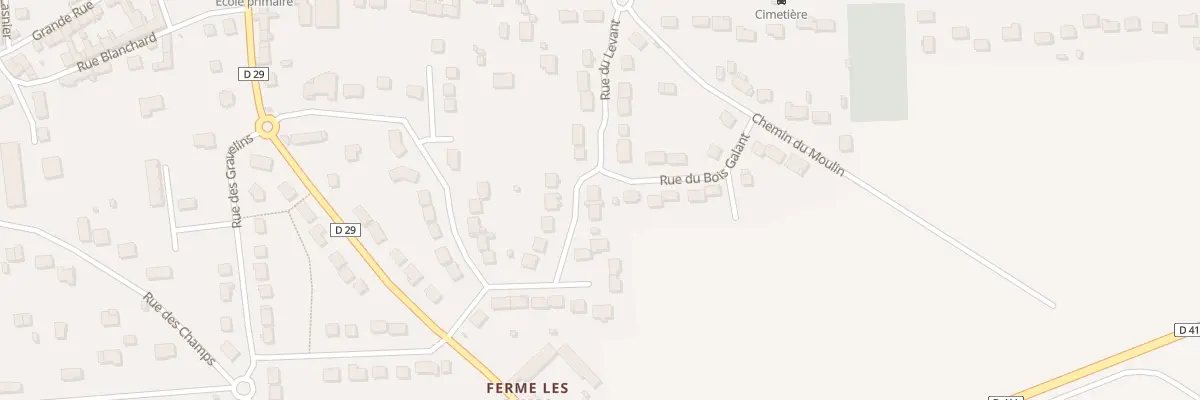 Plan du 26 Rue du Levant à Marolles-sur-Seine
