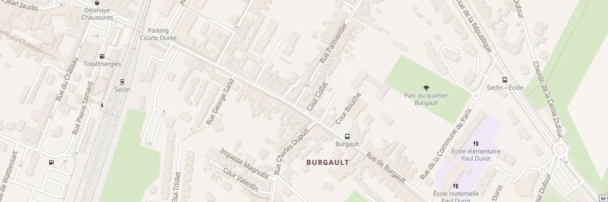 Plan du 67 Rue de Burgault à Seclin
