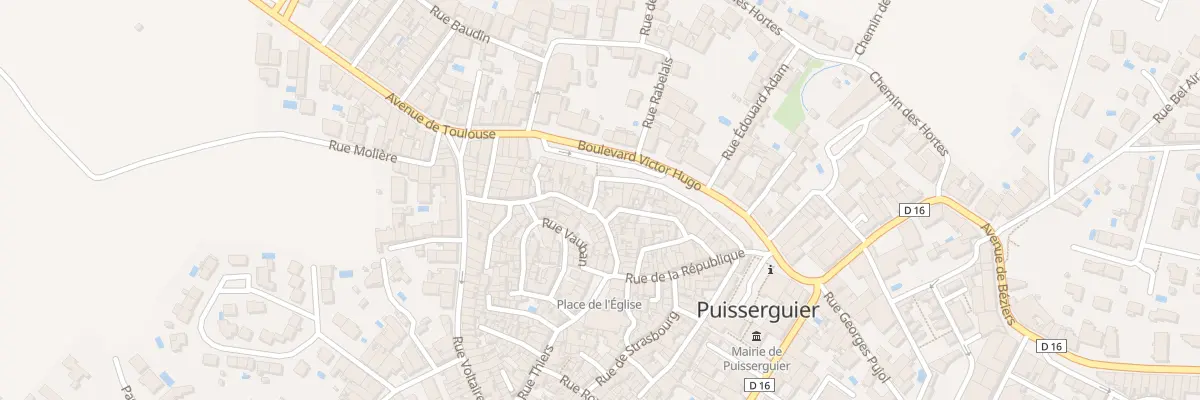 Plan du 5 Rue Georges Jean Girves à Puisserguier