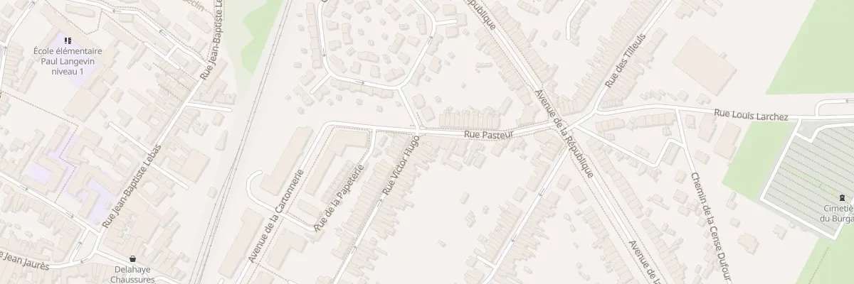 Plan du 90 Rue Victor Hugo à Seclin