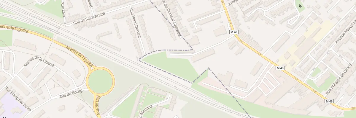 Plan du 45B Av du Marechal de Lattre à Saint-André-lez-Lille