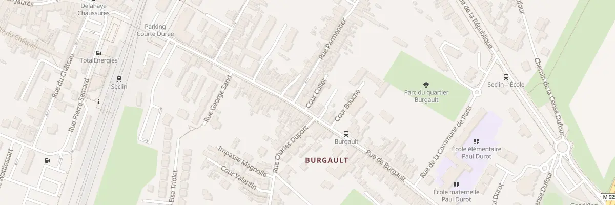 Plan du 69 Rue de Burgault à Seclin
