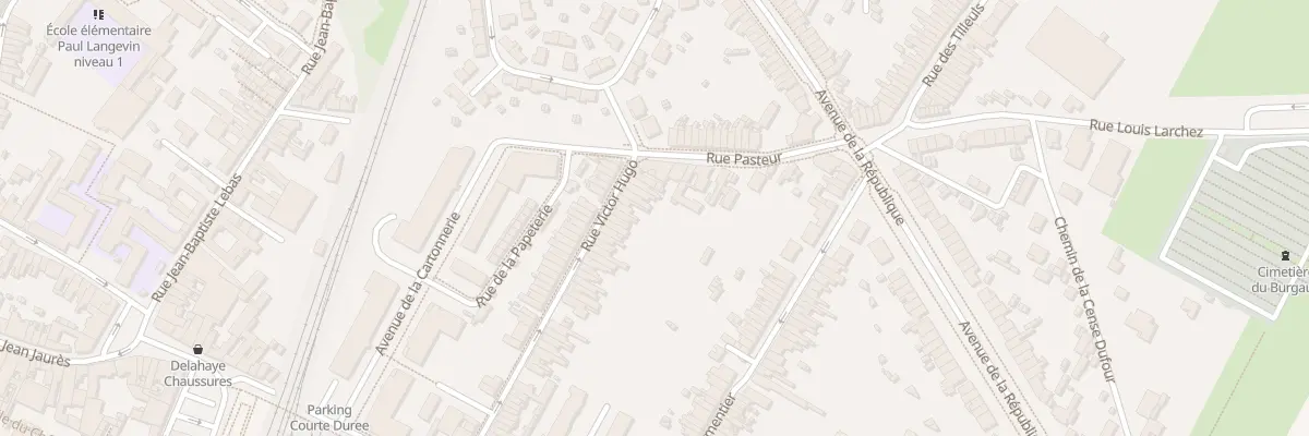 Plan du 80 Rue Victor Hugo à Seclin
