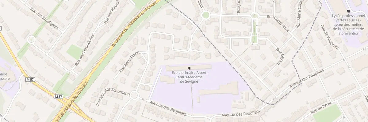 Plan du 38 Rue Suzanne Lannoy-Blin à Saint-André-lez-Lille