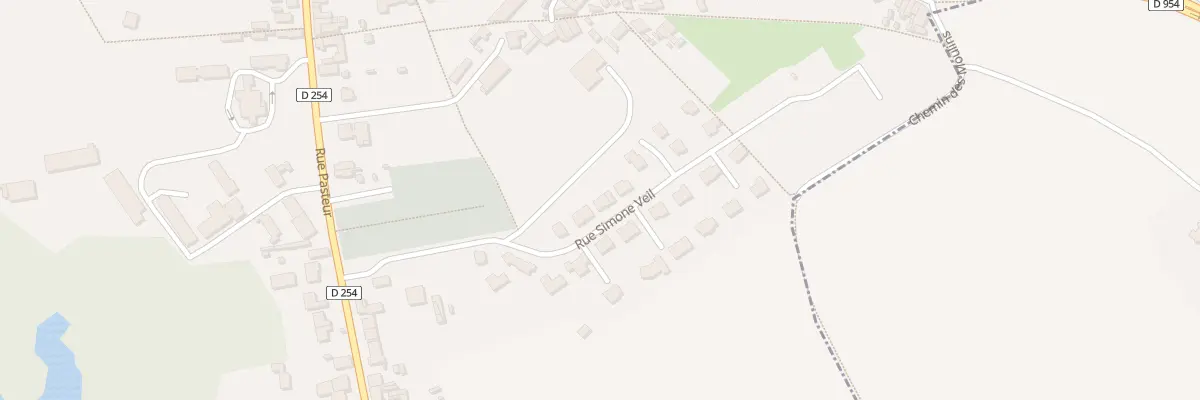 Plan du 217 Rue Simone Veil à Wahagnies
