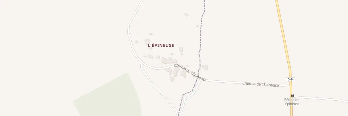 Plan du 6 Che de l’Epineuse à La Haute-Maison