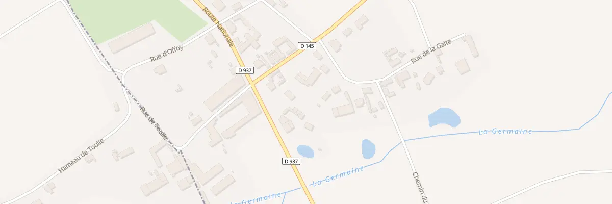 Plan du 8 Rte Nationale à Sancourt