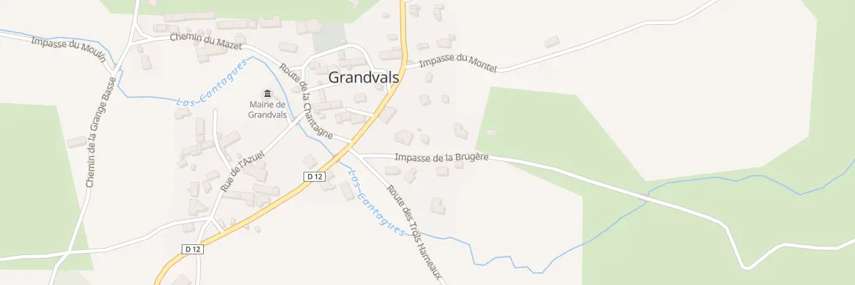 Plan du 5102 La Sogno à Grandvals