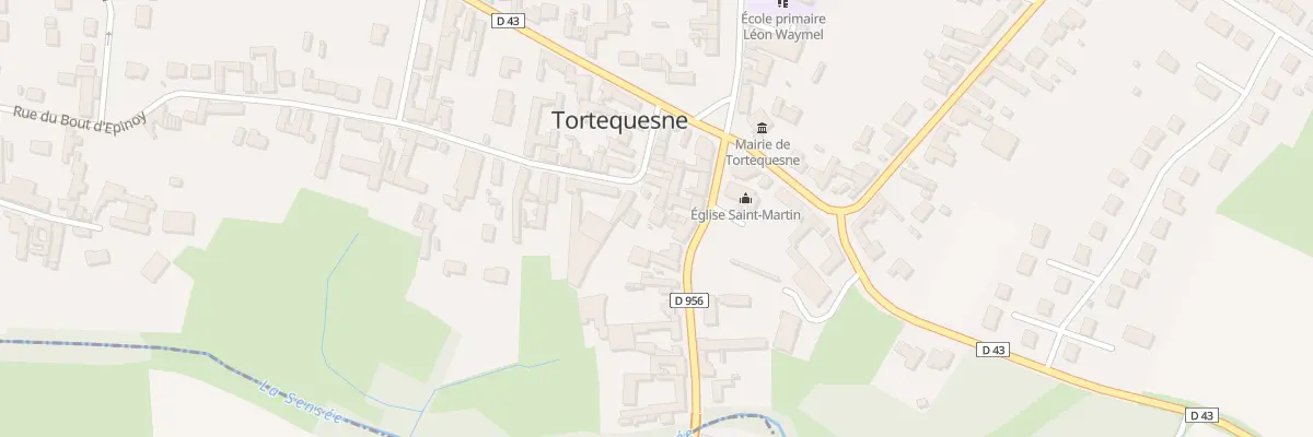 Plan du 9B Rue du Centre à Tortequesne