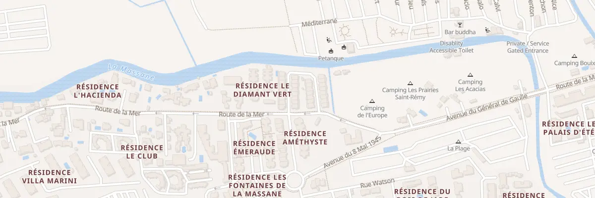 Plan du 25 Rue Pascal à Argelès-sur-Mer