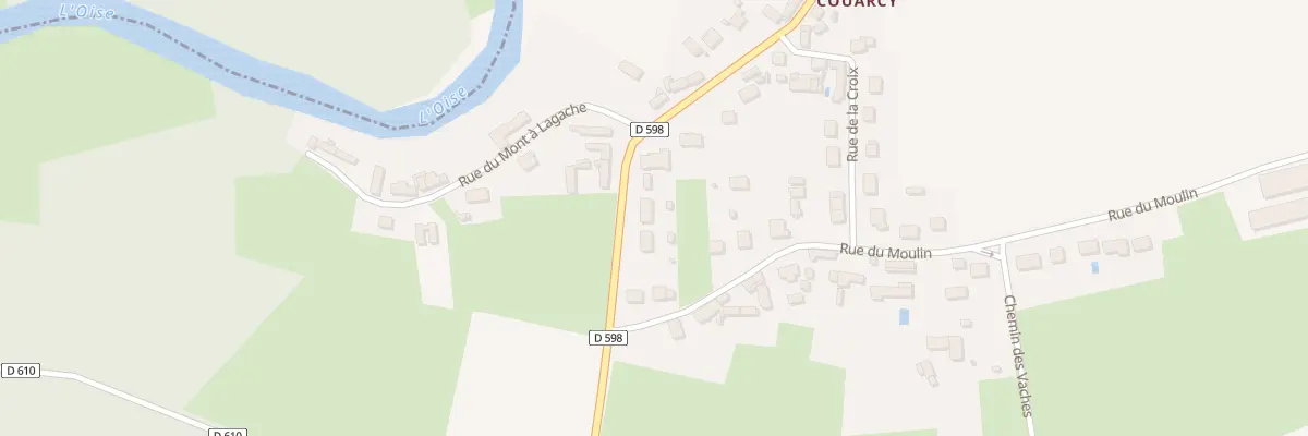 Plan du 883 Rue de Couarcy à Pontoise-lès-Noyon