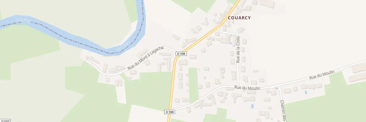 Plan du 799 Rue de Couarcy à Pontoise-lès-Noyon