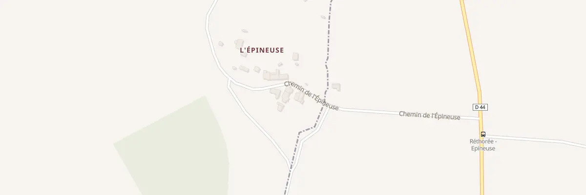 Plan du 3 Che de l’Epineuse à La Haute-Maison