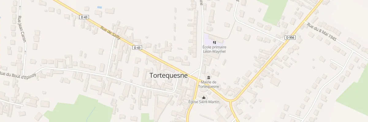 Plan du 4 Rue de Sailly à Tortequesne
