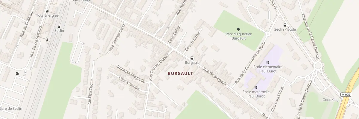 Plan du 76 Rue de Burgault à Seclin