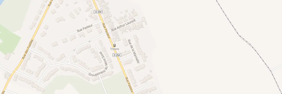 Plan du 22 Rue de la Marnelle à Wahagnies