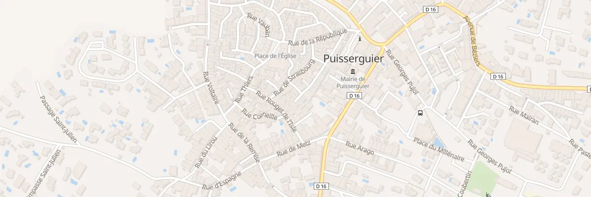 Plan du 24 Rue Cambon à Puisserguier