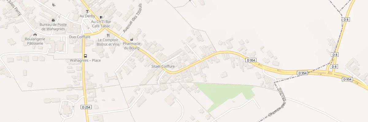 Plan du 37 Rue Anatole France à Wahagnies