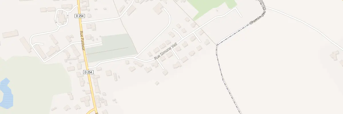 Plan du 222 Rue Simone Veil à Wahagnies