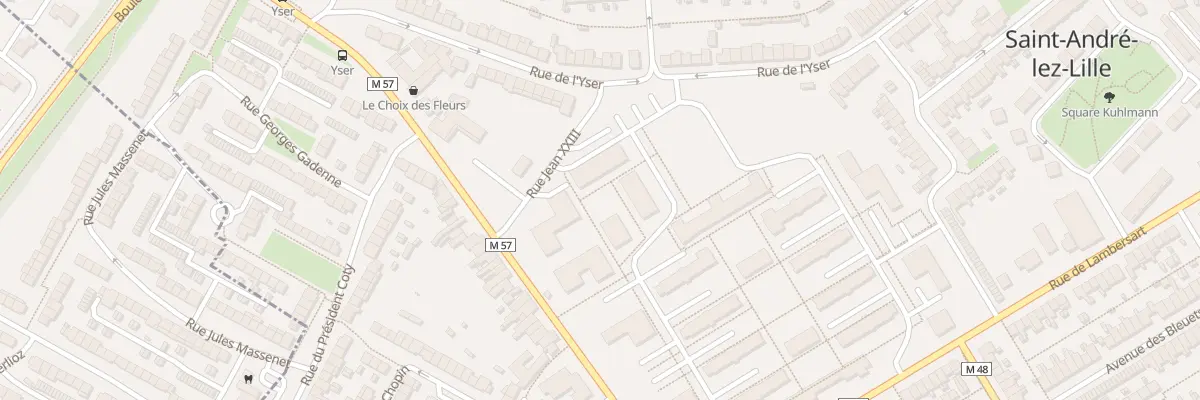 Plan du 78G Rue de Lambersart à Saint-André-lez-Lille