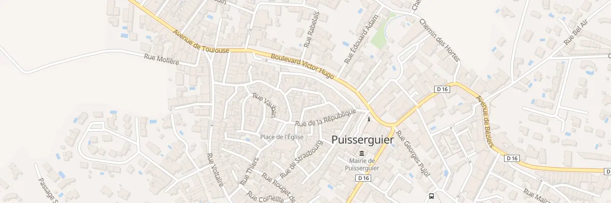 Plan du 5 Rue de la Bastille à Puisserguier