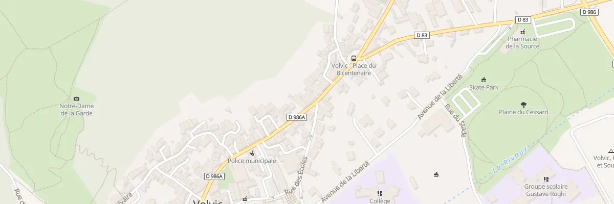 Plan du 69 Rue de la Libération à Volvic