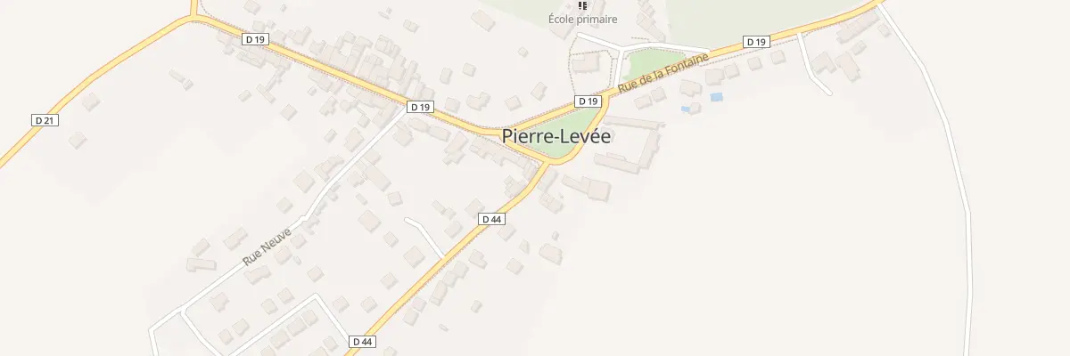 Plan du 2 Rue des Houis à Pierre-Levée