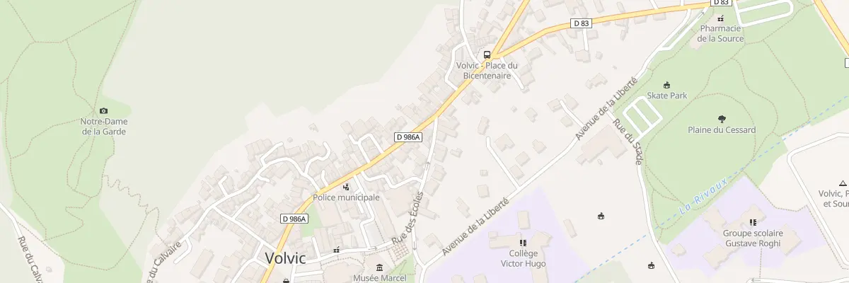 Plan du 44 Rue de la Libération à Volvic